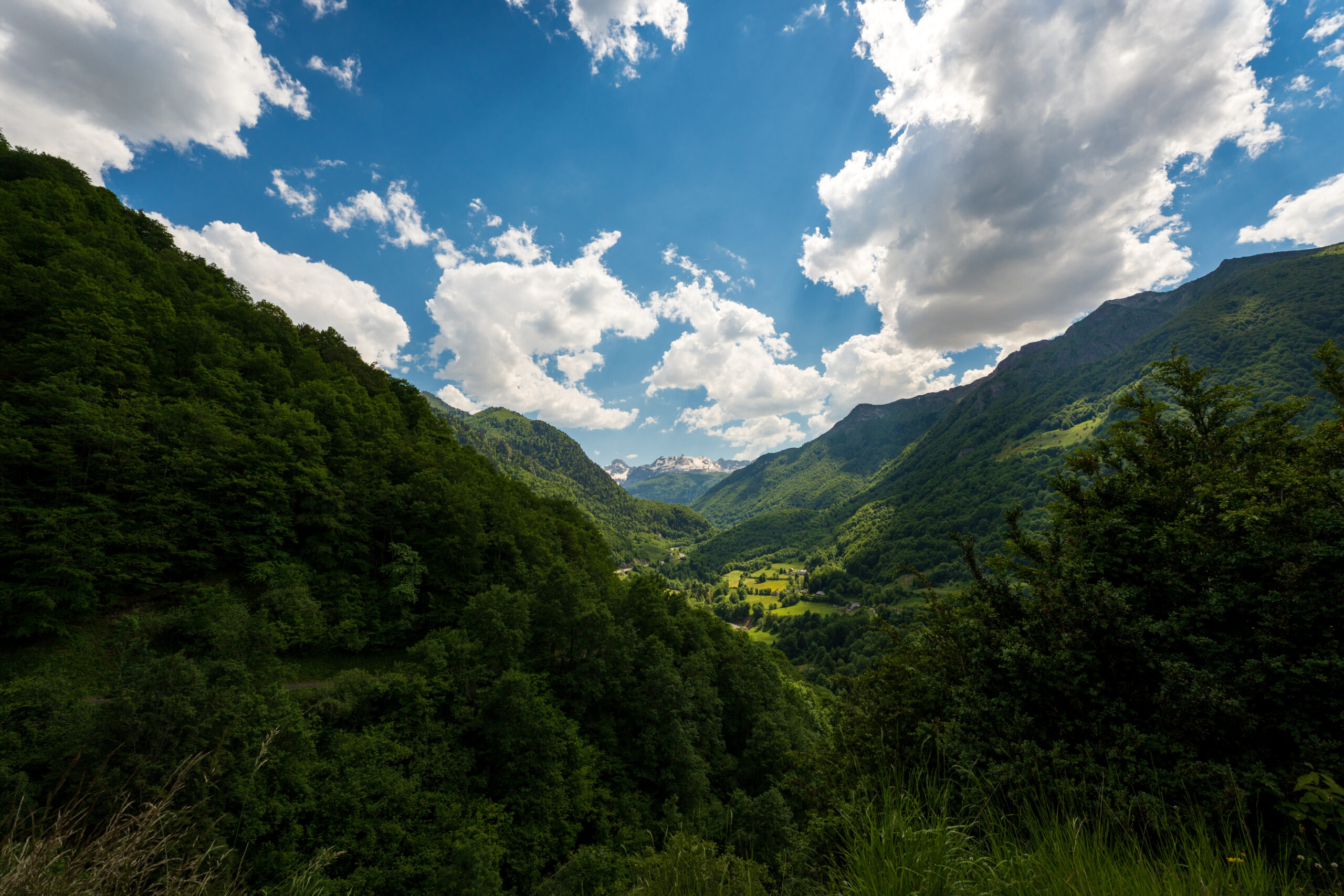 Vista de Urdos (Francia)