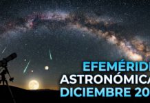 Efemérides Astronómicas Diciembre 2025: ¿Cometa Interestelar, Superluna y Gemínidas? efemerides diciembre 2025