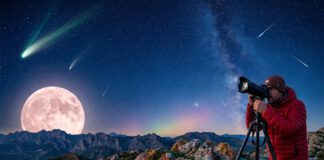 Guía del Cielo Nocturno Abril 2026: Cometas, Líridas y la Luna Rosa efemerides astronomicas abril 2026