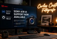 Actualización Express: Adobe Lightroom Classic 15.3.1 y Camera Raw 18.3.2 para la Sony A7R VI Adobe ya soporta la Sony a7R VI