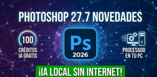 Photoshop 27.7: Guía Completa de la IA Local, 100 Créditos Gratis y la ‘Letra Pequeña’ que Adobe no te cuenta actualizacion adobe photoshop 27.7