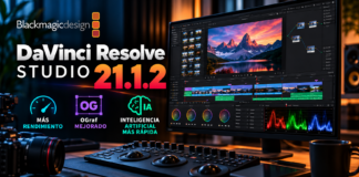 DaVinci Resolve Studio 21.1.2 ya disponible: novedades, mejoras y correcciones DaVinci Resolve Studio 21.1.2